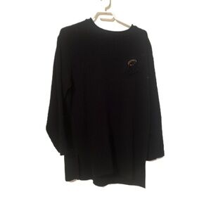 Cozy Black Knit Sweater